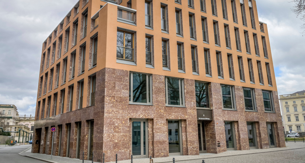 Das Gebäude der Bertelsmann Stiftung in Berlin.
